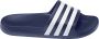Adidas adilette Slippers en Sandalen Blauw Maat: 39 1 3 Mesh Synthetisch Foot Locker - Thumbnail 9