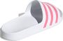 Adidas Witte Slippers 3-Stripes Roze Multicolor - Thumbnail 12