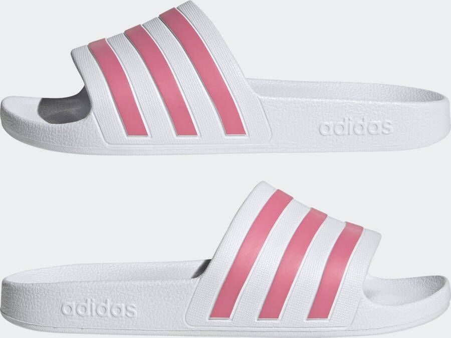 Adidas Witte Slippers 3-Stripes Roze Multicolor - Foto 10