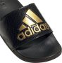 Adidas SPORTSWEAR Adilette Comfort Sandalen Core Black Gold Metali Core Black Dames - Thumbnail 8