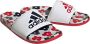 Adidas SPORTSWEAR Adilette Comfort Slides White Dames - Thumbnail 4