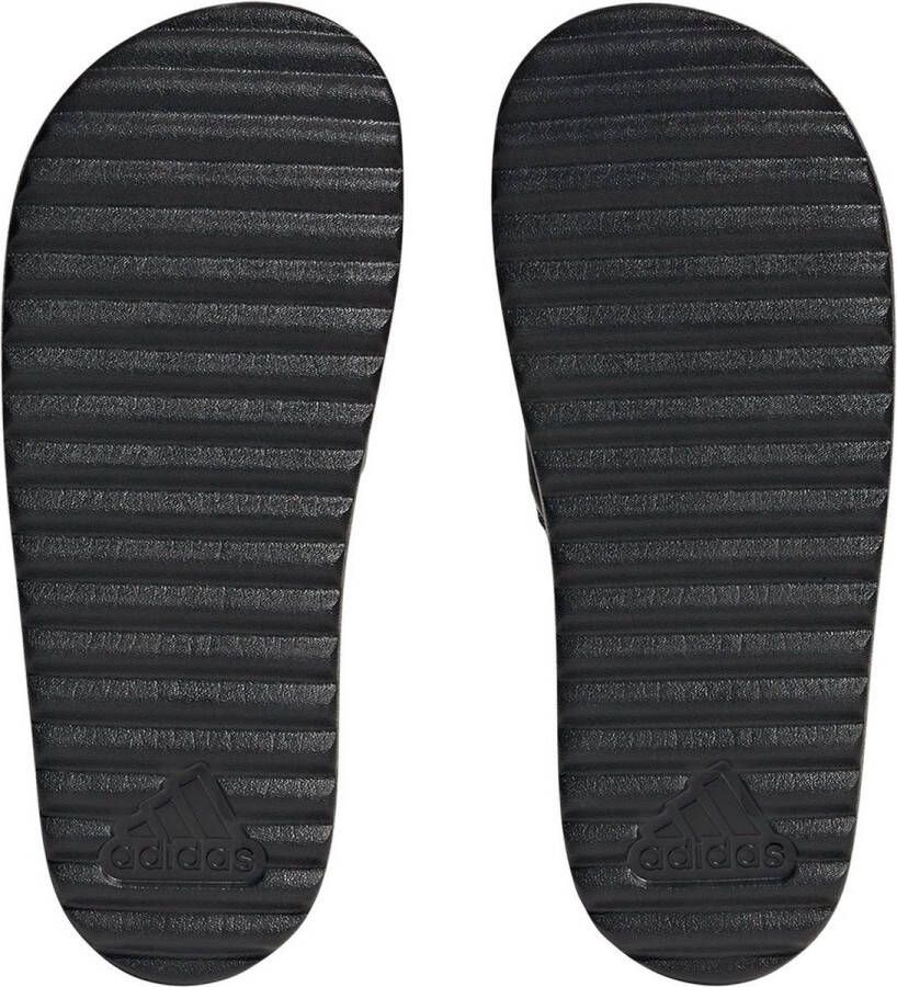 adidas Sportswear adilette Platform Badslippers Dames Zwart