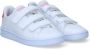 Adidas Sportswear Advantage CF sneakers wit roze Imitatieleer 33 1 2 - Thumbnail 14