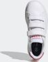 Adidas Sportswear Advantage CF sneakers wit roze Jongens Meisjes Imitatieleer 33 1 2 - Thumbnail 8