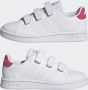 Adidas Sportswear Advantage CF sneakers wit roze Imitatieleer 33 1 2 - Thumbnail 11