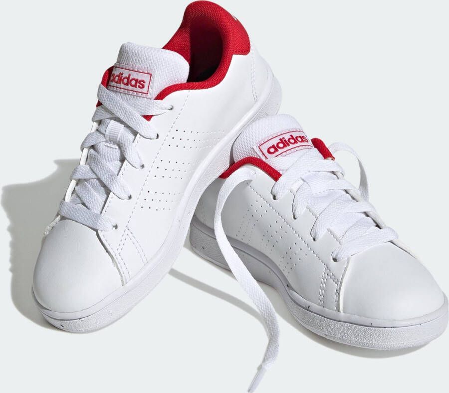 adidas Sportswear Advantage Lifestyle Court Lace Schoenen Kinderen Wit