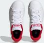 Adidas Sportswear Advantage sneakers wit roze Imitatieleer 36 2 3 - Thumbnail 10
