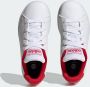 Adidas Sportswear Advantage sneakers wit roze Jongens Meisjes Imitatieleer 36 2 3 - Thumbnail 12