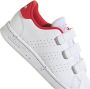Adidas Sportswear Advantage CF sneakers wit roze Jongens Meisjes Synthetisch 32 - Thumbnail 12