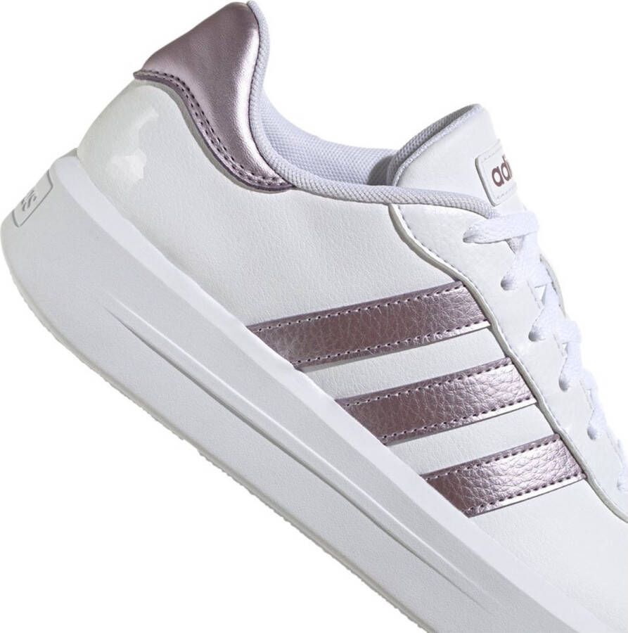 adidas Sportswear Court Platform Sneakers Wit Vrouw