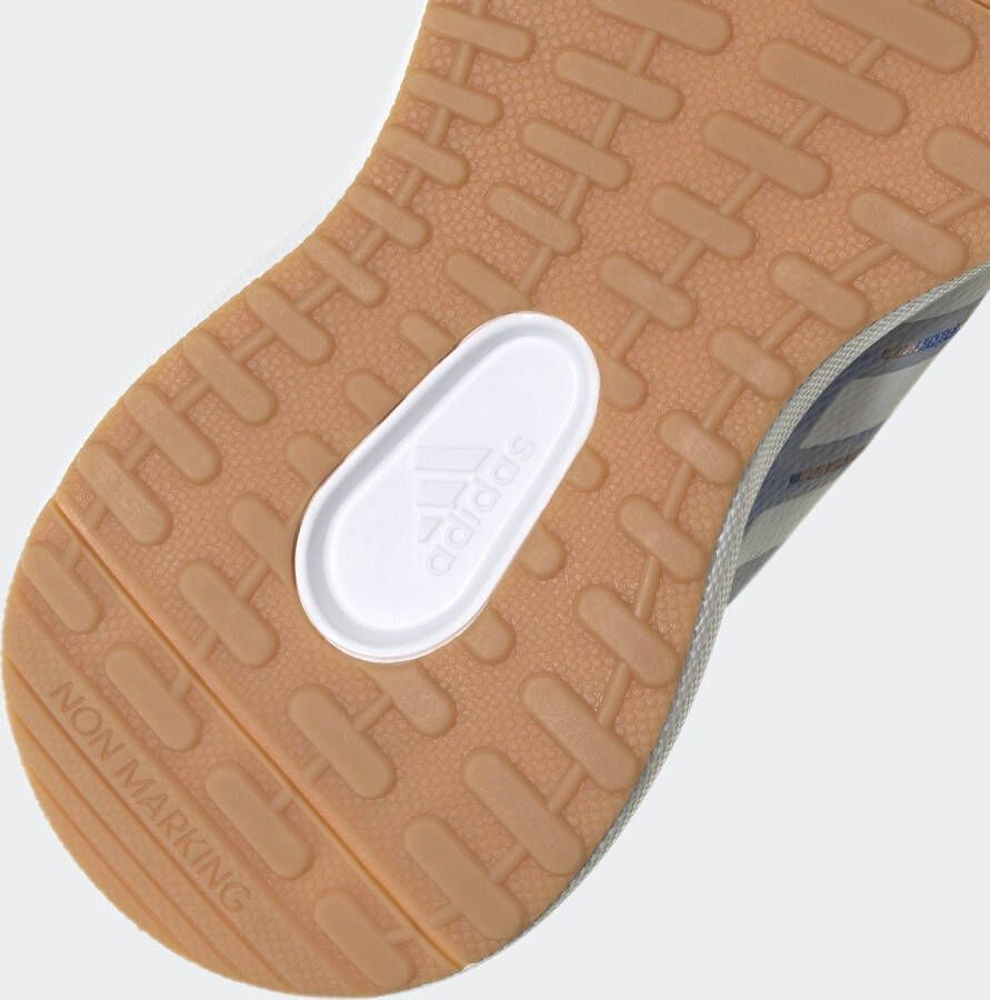 adidas Sportswear FortaRun 2.0 Cloudfoam Schoenen met Elastische Veters en Klittenband Kinderen Blauw