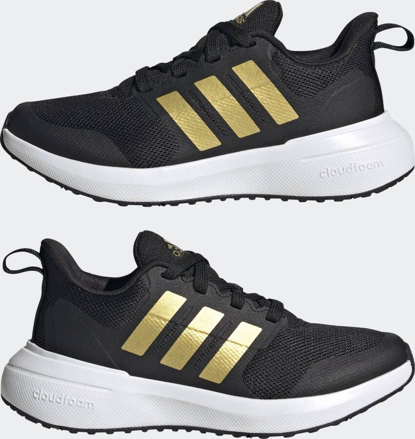 adidas Sportswear Fortarun 2.0 Cloudfoam Sport Running Veterschoenen Kinderen Zwart