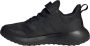 Adidas Sportswear FortaRun 2.0 Cloudfoam Schoenen met Elastische Veters en Klittenband Kinderen Zwart - Thumbnail 9