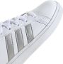 Adidas Sportswear Grand Court 2.0 sneakers wit zilver Imitatieleer 35 1 2 - Thumbnail 12