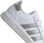 Adidas Sportswear Grand Court 2.0 sneakers wit zilver Imitatieleer 28 1 2 - Thumbnail 8