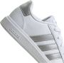 Adidas Sportswear Grand Court 2.0 sneakers wit zilver Imitatieleer 28 1 2 - Thumbnail 9