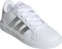 Adidas Sportswear Grand Court 2.0 sneakers wit zilver Imitatieleer 28 1 2 - Thumbnail 12
