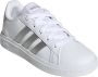 Adidas Sportswear Grand Court 2.0 sneakers wit zilver Imitatieleer 28 1 2 - Thumbnail 13