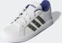 Adidas Sportswear Grand Court Lifestyle Tennisschoenen Kinderen Wit - Thumbnail 15