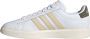 Adidas Grand Court 2.0 1 3 Wit Creme Leger Groen sneakers unisex - Thumbnail 3