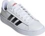 Adidas SPORTSWEAR Grand Court Alpha Sneakers Ftwr White Core Black Blue Rush Heren - Thumbnail 5