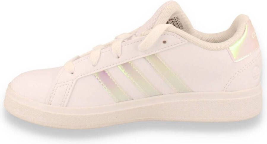 adidas Sportswear Grand Court Lifestyle Lace Tennisschoenen Kinderen Wit