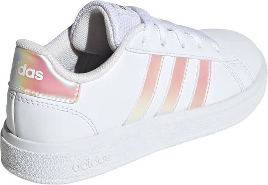 adidas Sportswear Grand Court Lifestyle Lace Tennisschoenen Kinderen Wit