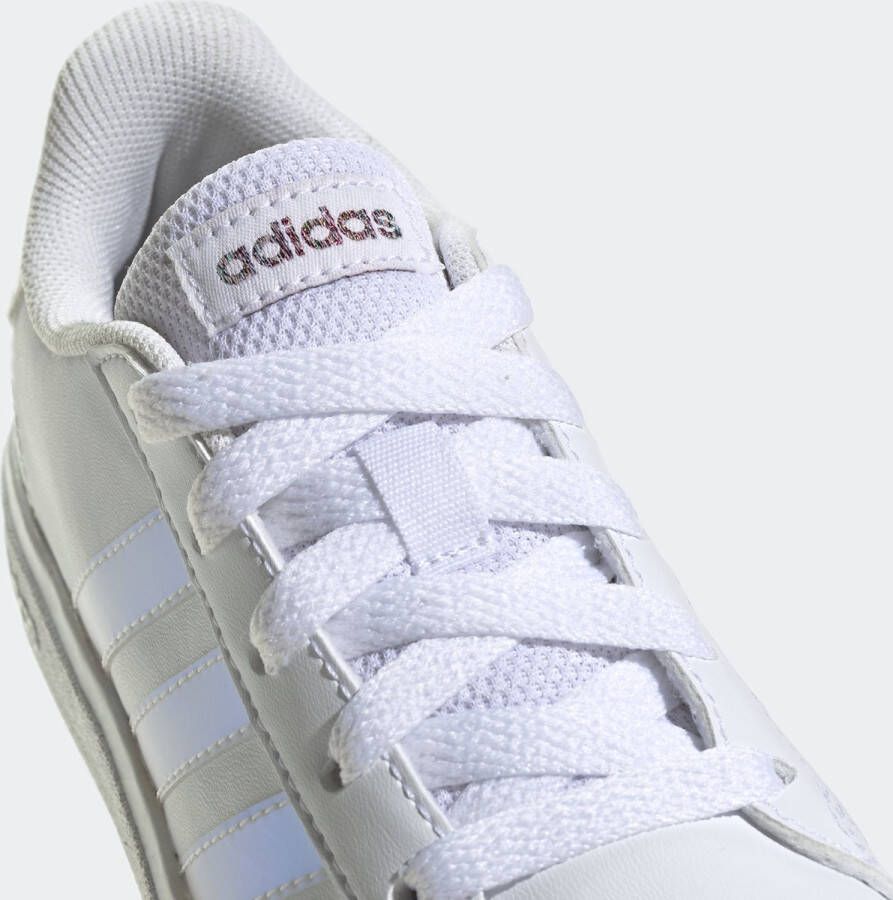 adidas Sportswear Grand Court Lifestyle Lace Tennisschoenen Kinderen Wit