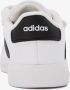 Adidas Sportswear Grand Court 2.0 sneakers wit matzilver Imitatieleer 19 - Thumbnail 6
