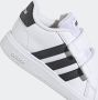 Adidas Sportswear Grand Court 2.0 sneakers wit matzilver Imitatieleer 19 - Thumbnail 9