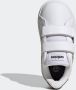 Adidas Sportswear Grand Court 2.0 sneakers wit matzilver Imitatieleer 19 - Thumbnail 11