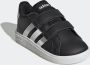 Adidas Sportswear Grand Court 2.0 sneakers zwart wit Imitatieleer 23 1 2 - Thumbnail 9