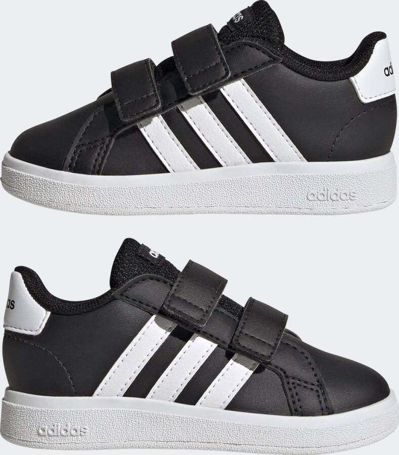 adidas Sportswear Grand Court Lifestyle Schoenen Kinderen Zwart