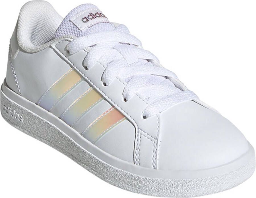 Adidas Sportswear Grand Court 2.0 sneakers wit metallic zilver Imitatieleer 38 2 3 - Foto 3