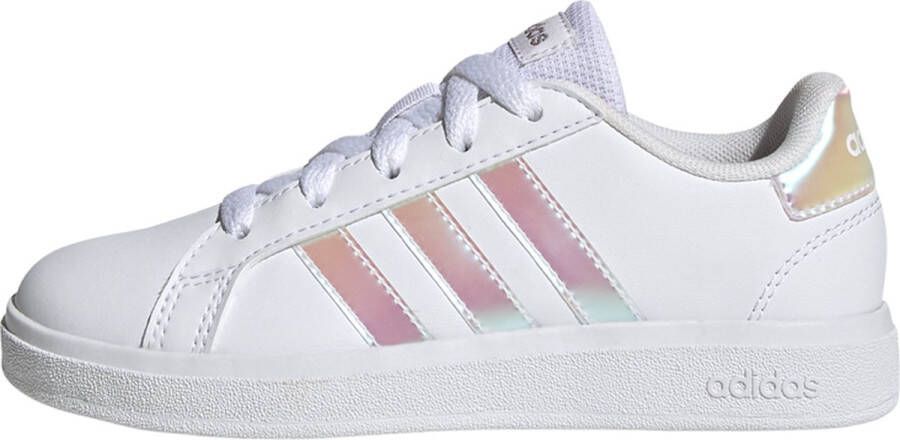 Adidas Sportswear Grand Court 2.0 sneakers wit metallic zilver Imitatieleer 38 2 3 - Foto 9