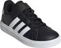 Adidas Core adidas Sportswear Grand Court Schoenen met Elastische Veters en Klittenband Kinderen Zwart - Thumbnail 11
