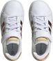 Adidas Sportswear Grand Court Sustainable Lifestyle Court Schoenen met Elastische Veters en Klittenband Kinderen Wit - Thumbnail 8