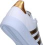 Adidas Sportswear Grand Court 2.0 sneakers wit matgoud Imitatieleer 39 1 3 - Thumbnail 14