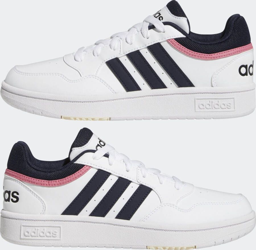 Adidas SPORTSWEAR Hoops 3.0 Sneakers Ftwr White Legend Ink Rose Tone - Foto 14