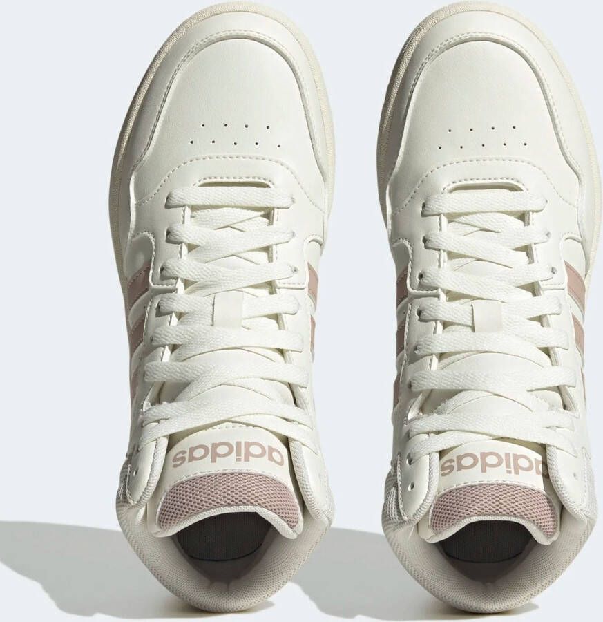 adidas Sportswear Hoops 3.0 Mid Classic Schoenen Dames Wit
