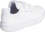 Adidas Originals Hoops sneakers wit zwart rood Imitatieleer 28 - Thumbnail 9