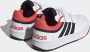 Adidas Originals Hoops sneakers wit zwart rood Imitatieleer 28 - Thumbnail 15