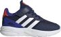 Adidas Sportswear Nebzed Lifestyle Running Schoenen met Elastische Veters en Klittenband Kinderen Blauw - Thumbnail 14