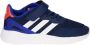 Adidas Sportswear Nebzed Lifestyle Running Schoenen met Elastische Veters en Klittenband Kinderen Blauw - Thumbnail 15