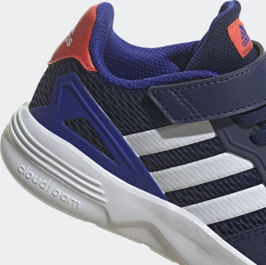 adidas Sportswear Nebzed Schoenen met Elastische Veters en Klittenband Kinderen Blauw