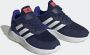 Adidas Sportswear Nebzed Lifestyle Running Schoenen met Elastische Veters en Klittenband Kinderen Blauw - Thumbnail 10