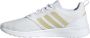 Adidas SPORTSWEAR QT Racer 2.0 Sneakers Ftwr White Sandy Beige Met Sandy Beige Dames - Thumbnail 6