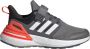 Adidas Sportswear Rapidasport Bounce Sport Running Schoenen met Elastische Veters en Klittenband Kinderen Grijs - Thumbnail 13