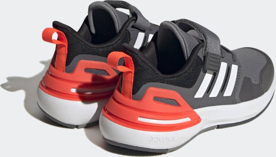 adidas Sportswear RapidaSport Bounce Schoenen met Elastische Veters en Klittenband Kinderen Grijs