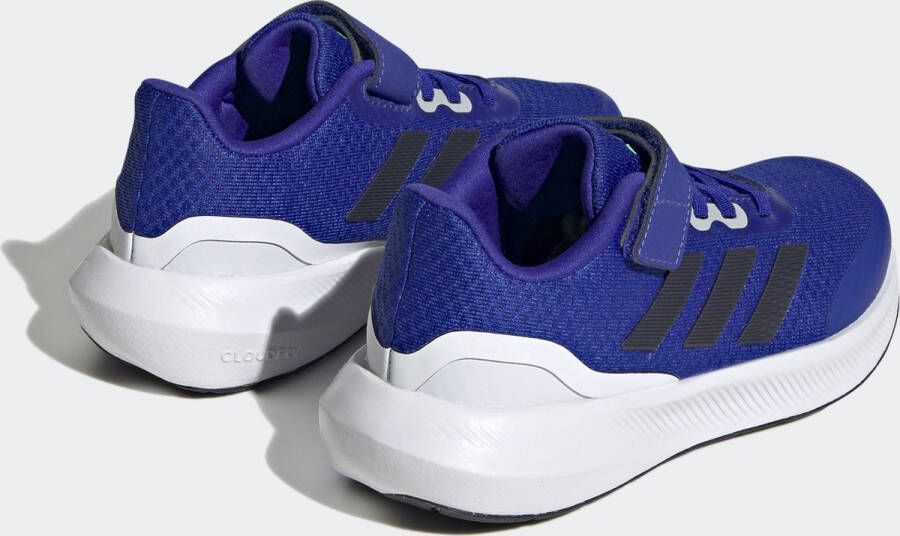 adidas Sportswear RunFalcon 3.0 Schoenen met Elastische Veters en Klittenband Kinderen Blauw